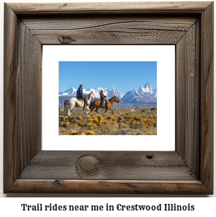 trail rides near me in Crestwood, Illinois